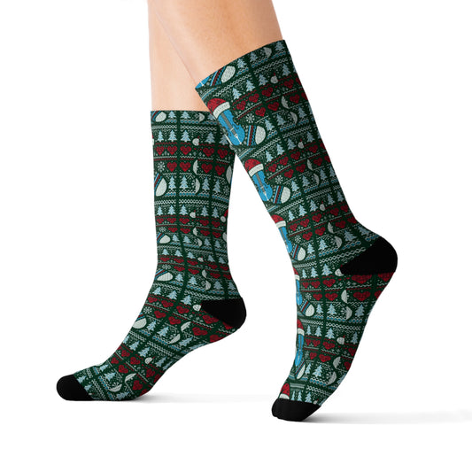 SWX "Mint Condition" Christmas Socks